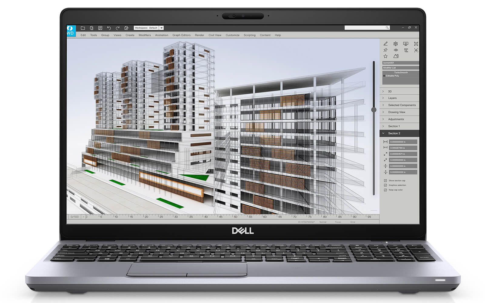 DELL Precision 3551 - Workstation mỏng nhẹ